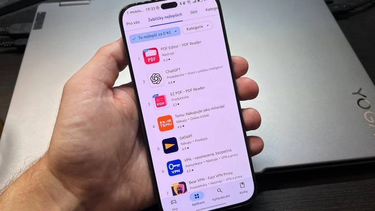 Google Play obchod na telefonu s OS Android
