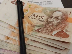 České peníze