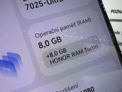 HONOR Magic6 Lite, operační paměť (RAM)