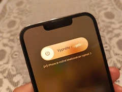 Vypnutí iPhonu