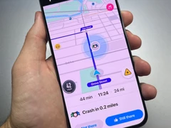 Aplikace Waze, hlášení dopravních nehod
