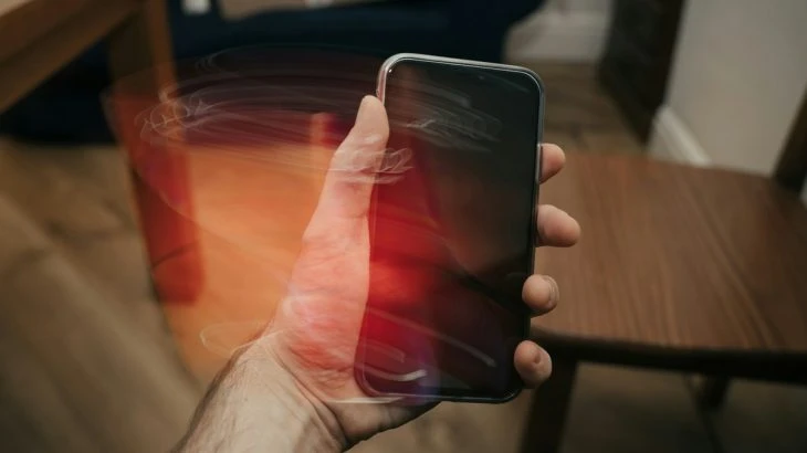 Přehřívání telefonu Přehřívání telefonu