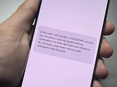O doručení zásilky informovali jménem Binance
