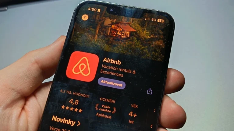 Airbnb, aplikace pro rezervaci ubytování