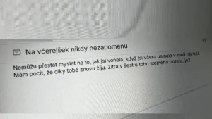 „Zjistila jsem, že mě manžel podvádí, když mi omylem poslal e-mail určený milence.“ Marie se za to manželovi pomstila zničením kariéry