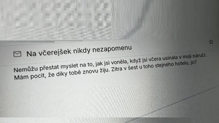 E-mail od nevěrného finančního poradce