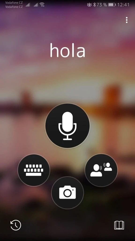 Mobilní překladač Microsoft