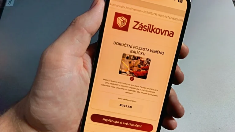 Podvodný e-mail jménem Zásilkovny