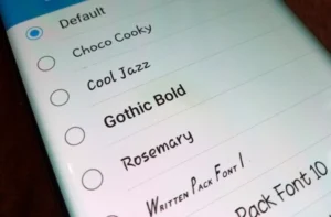 Změna stylu písma (fontu) a velikosti v Android OS