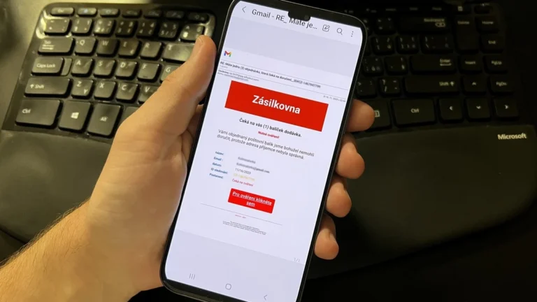 Falešná Zásilkovna slibuje vrácení přeplatku, a pak krade peníze z účtu