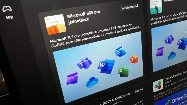 Microsoft Office pro jednotlivce (v Microsoft Store)
