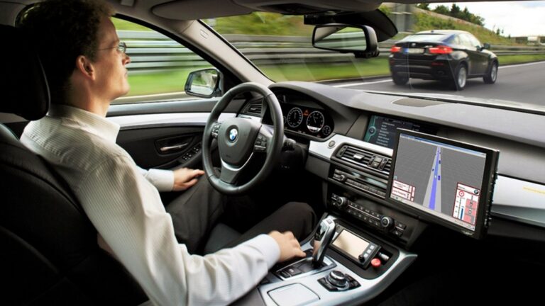 Řidič v BMW