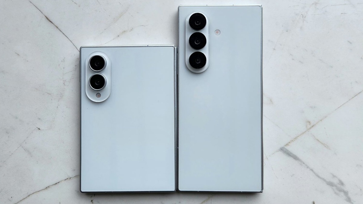 Uniklé fotky odhalily zásadní rozdíl v konstrukci i fotoaparátech nových Samsungů Galaxy Z Fold8 Ultra a Fold8