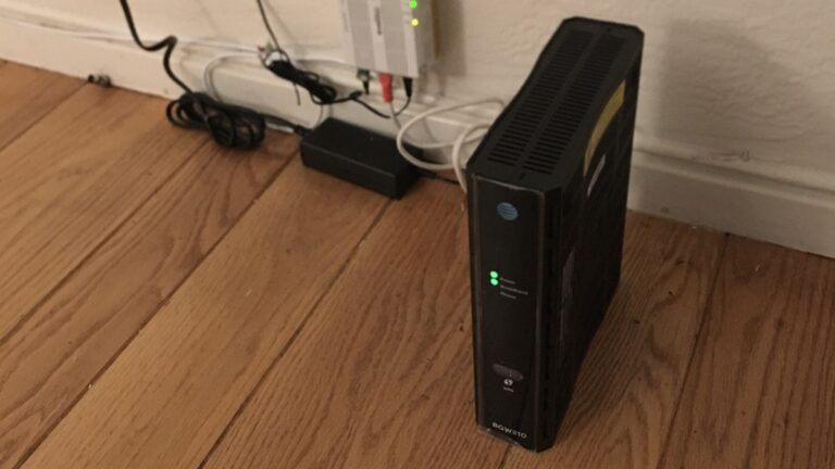 Wi-Fi router na zemi