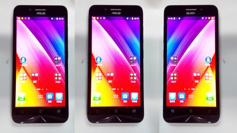 Android telefon Asus Zenfone Go face