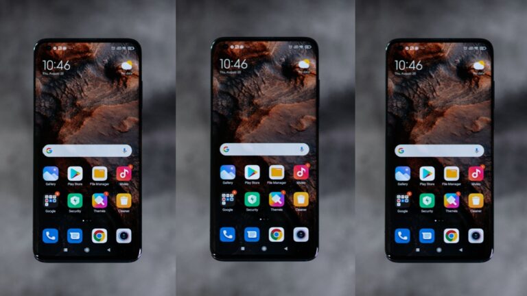 Android telefon, základní plocha, aplikace
