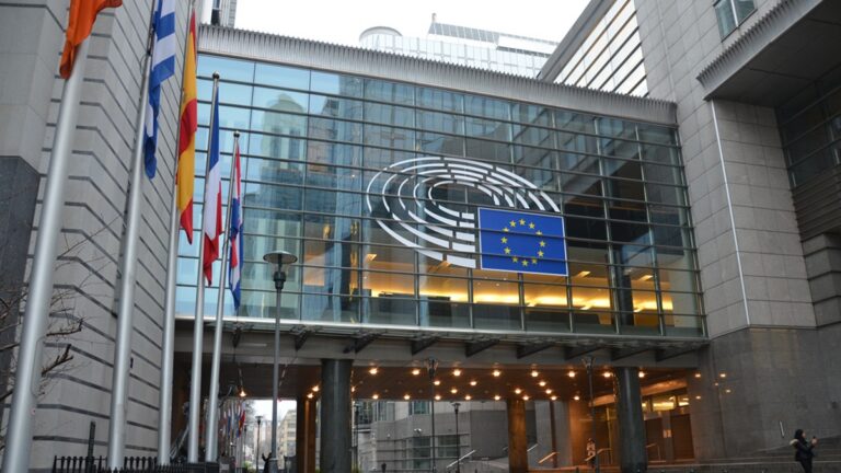 Budova Evropského parlamentu v Bruselu