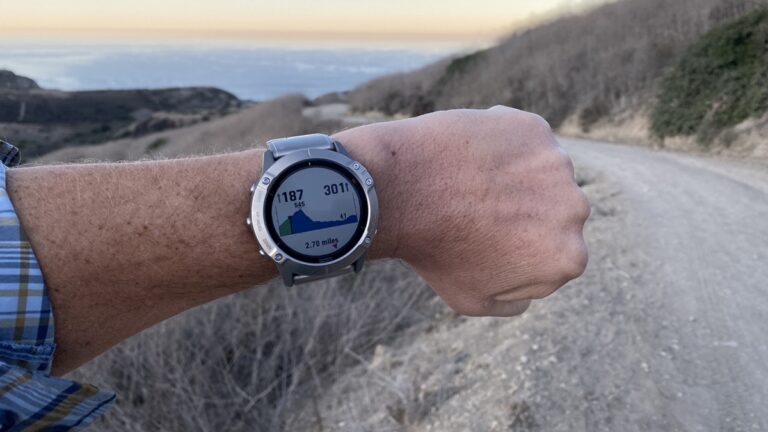 Hodinky Garmin, měření
