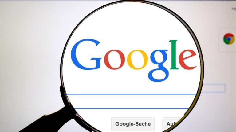 Internetový vyhledávač Google, lupa