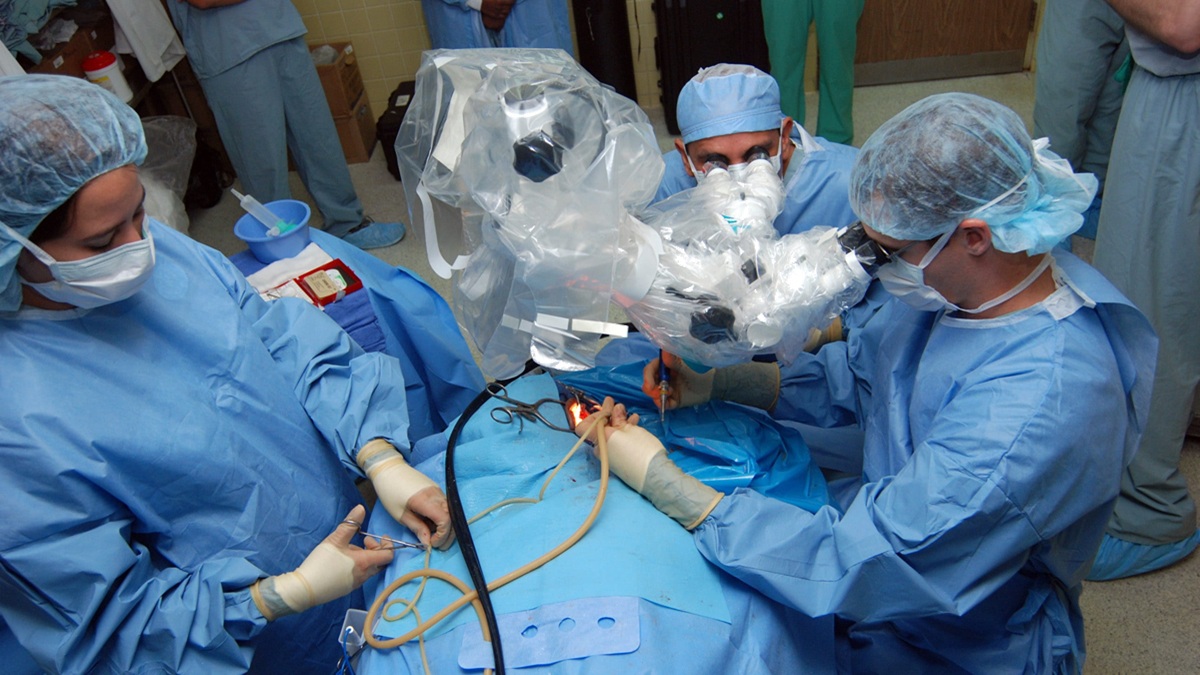 Dva humanoidní roboti sami odoperovali žlučník praseti. Váží 27 kilo a používají běžné nástroje jako lidští doktoři