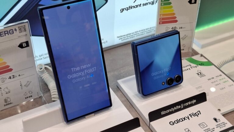 Samsung Galaxy Z Fold 7 a Z Flip 7