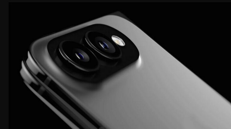Render skládacího iPhonu