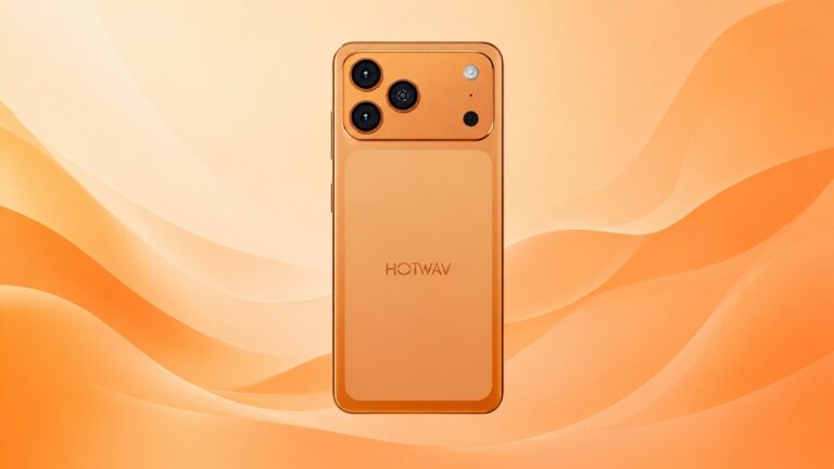 Android telefon HOTWAV, napodobenina iPhone