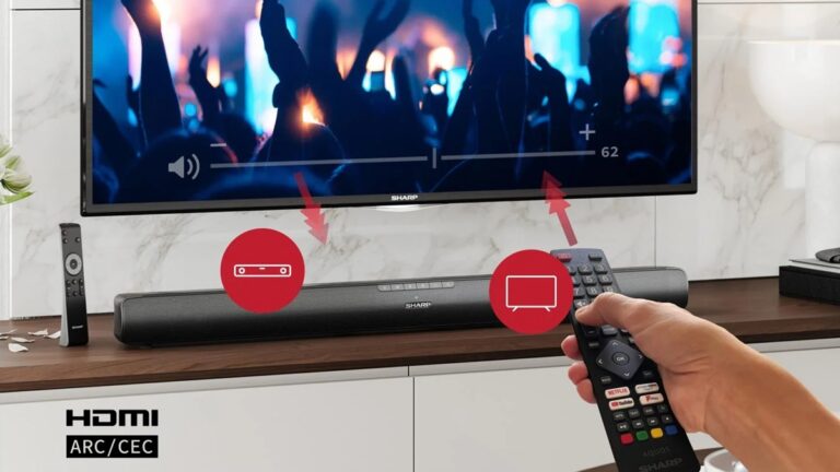 Domácí kino Sharp z Lidlu