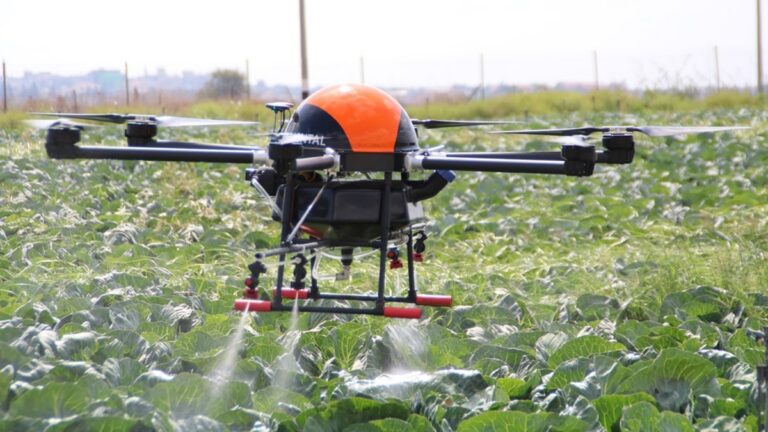 Dron, rozstřik, ochrana přírody