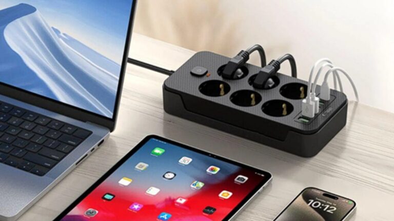 Kaufland lišta, zásuvky a USB porty