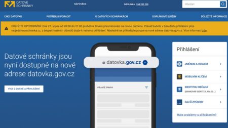 Datové schránky mění adresu, přijde vám nový odkaz. Neklikejte bezmyšlenkovitě, podvodníci na to čekají