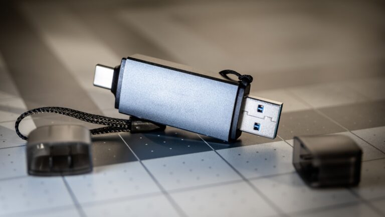 USB-C a USB-A flash disk