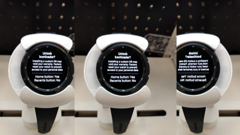 Chytré hodinky Samsung Galaxy Watch 4, bootloader