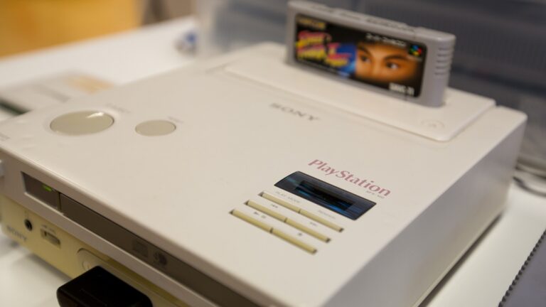 Herní konzole Nintendo PlayStation, prototyp