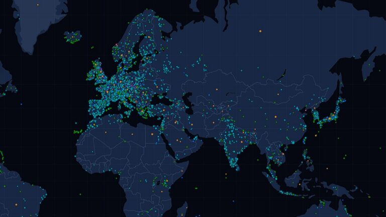 Interaktivní mapa s filmovými lokacemi