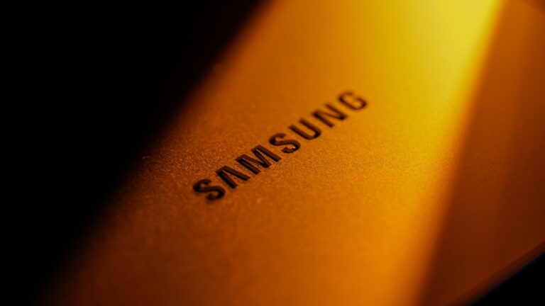 Logo firmy Samsung