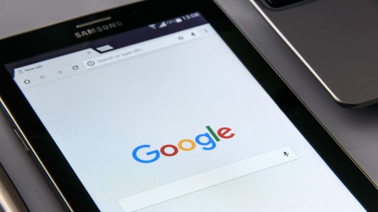 Samsung tablet, Google vyhledávání
