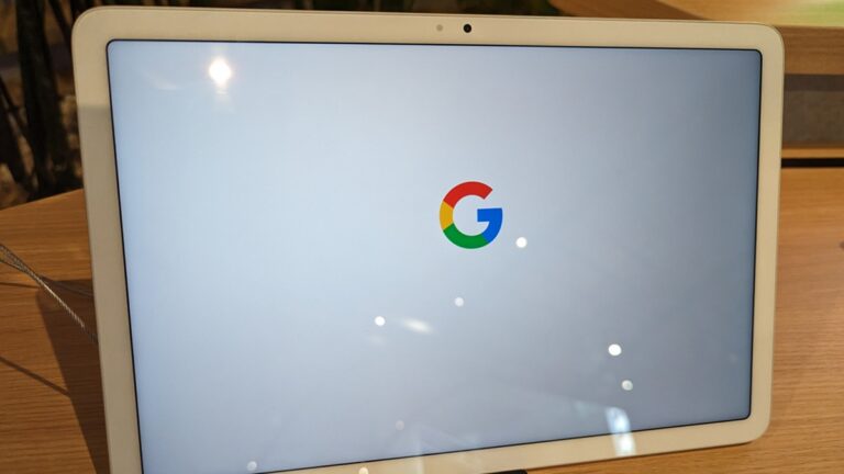 Tablet Google Pixel, logo