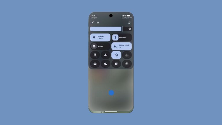 Telefon Android 17 Google funkce Motion Assist