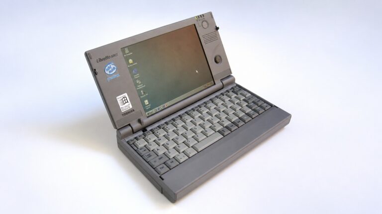 Toshiba Libretto 50CT mininotebook